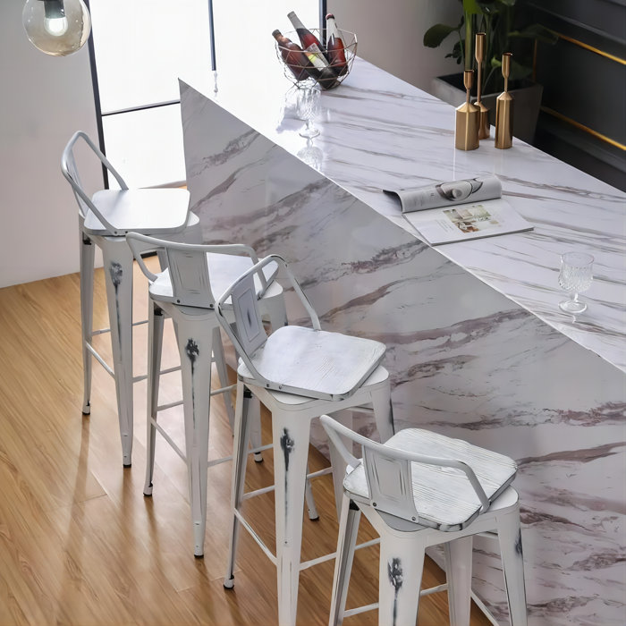 Williston Tauber Swivel Counter Stool & Reviews Wayfair